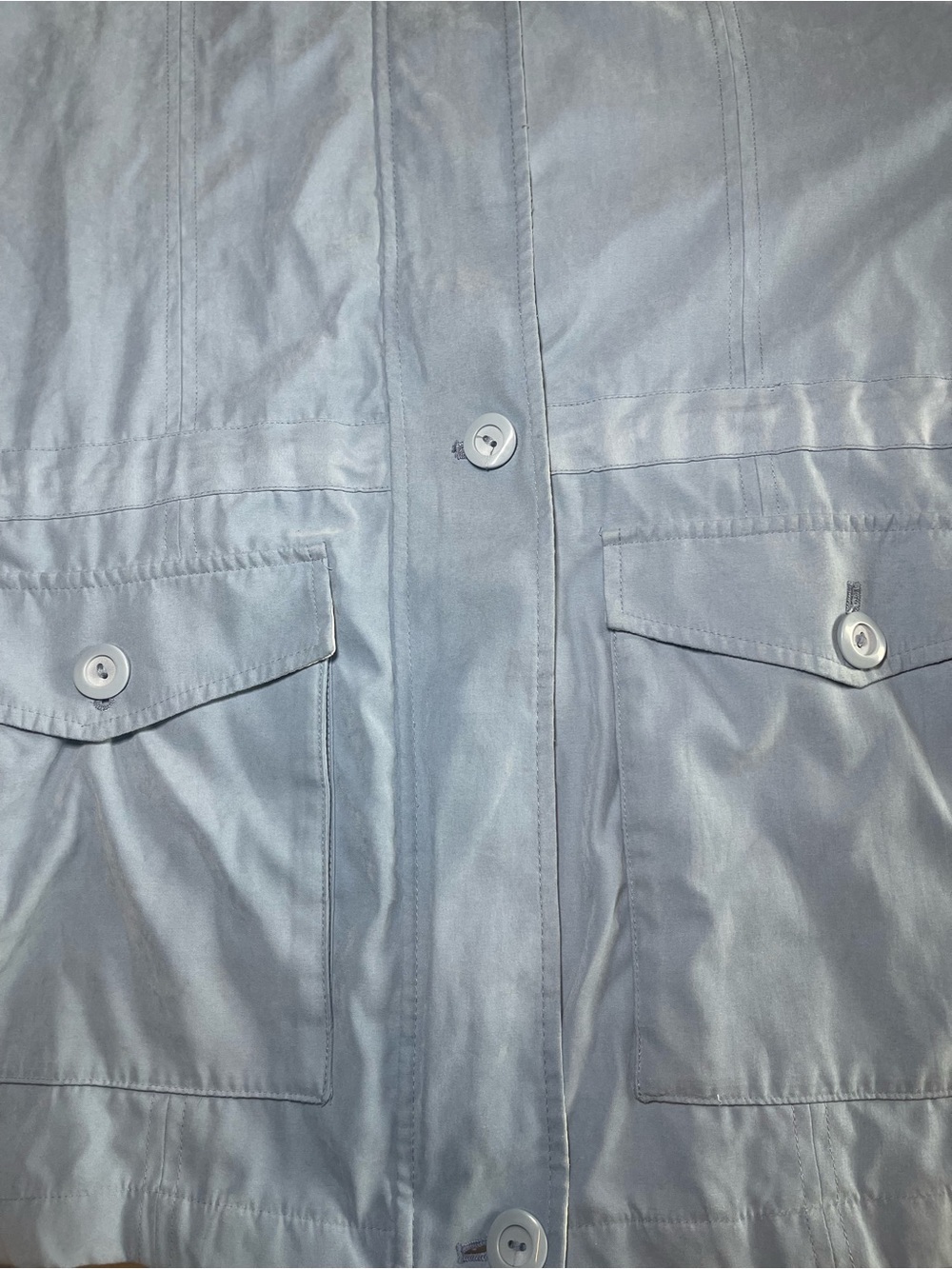 Women's London Fog Light Blue Jacket Size Large |
Adjustable Waist Lightweight - Picture 9 of 13